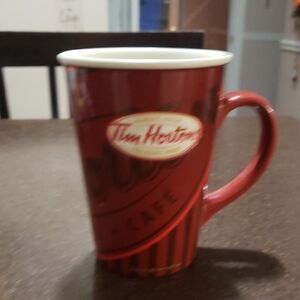 2008 Limited Edition #008 TIM HORTONS Canada COFFEE Cup MUG English and FRENCH
